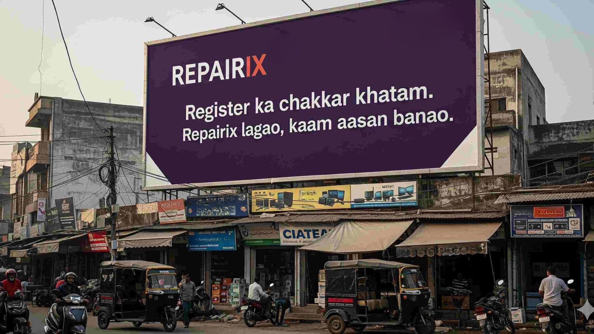 Repairix Hoarding Preview